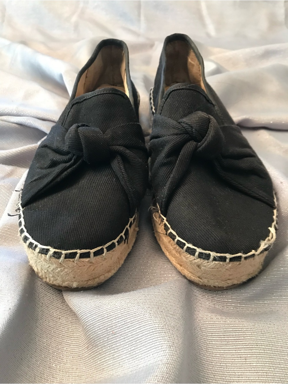 Sam Edelman Circus Black Knot Espadrilles Sz 9